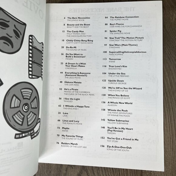 Children's Movie Favorites - 2nd Edition: Easy Piano New Hal Leonard - Picture 5 of 6